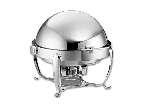 4 Piatti Roll Top Chafing Piastra Scaldavivande in Acciaio Inox Dish Chafing Dish
